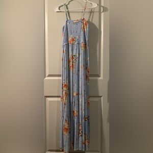 Light Blue Alter’d State Size Small Maxi Dress in excellent condition.